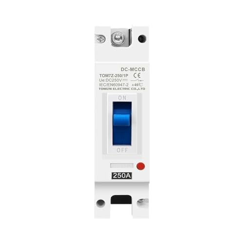 Disjoncteur solaire boîtier moulé PV 1P 160A protection surcharge