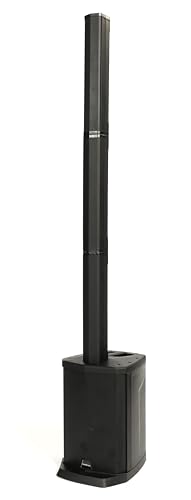 WOODBRASS CS200 Enceinte Active Amplifiée Sonorisation Puissante Bluetooth 200W - Class-D 105db - Sono Mobile, Robuste, Compacte, Performante, 5 entrées,...