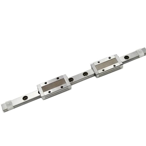 Rail MGN9 520mm en acier inoxydable 440C avec chariot tout métal MGN9H pour guidage linéaire stable