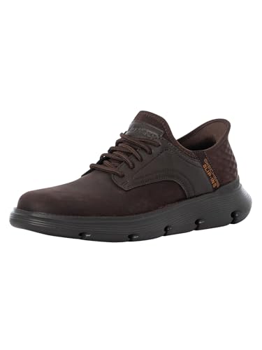 Skechers Homme Garza Gervin Chaussures elegants en cuir premium et finitions main