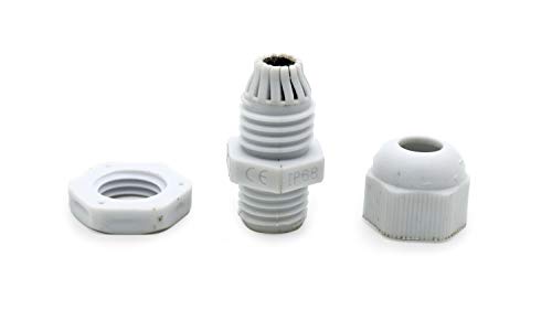 Image of Electronicspices PACK OF 10 cable glands high quality pg type IP68 waterproof cable gland