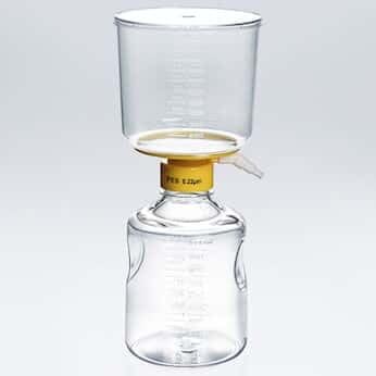 Image of Cole-Parmer Disposable Bottle Top Aspirator System, PVDF Membrane, 0.22 um, 1000 mL: 12 /CS