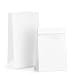 BagDream #6 Paper Lunch Bags 6x3.54x11" 100pcs Durable Kraft Paper Bags White