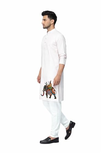 Image of Men's Digital Printed Kurta for Festival