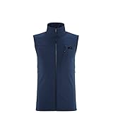 Millet - Magma Shield Vest M - Chaqueta Softshell sin mangas para Hombre - Membrana Cortavientos - Senderismo, Día a día - Azul
