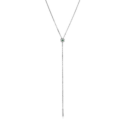 Collier Green Perles de Luxe drop pour sublimer vos pulls d'hiver ternes