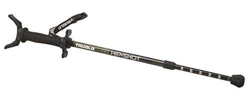 TRUGLO Hip-Shot Crossbow Shooting Rest, Black, One Size