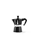 Bialetti Moka Express Black Caffettiera, Alluminio, 1 Tazza, Nero