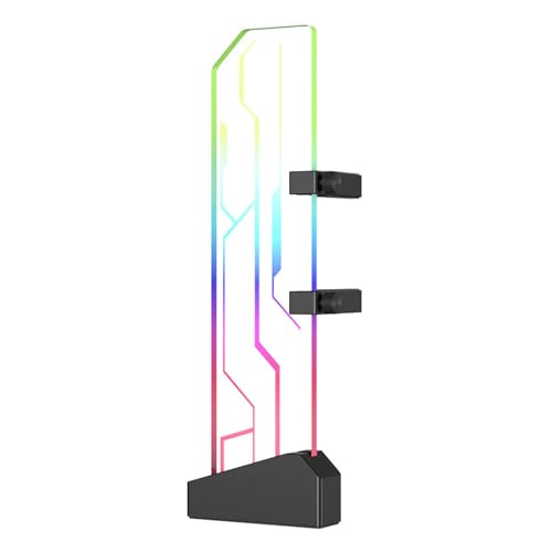 Soporte VGA de vidrio endurecido con refrigeración eficiente y vertical