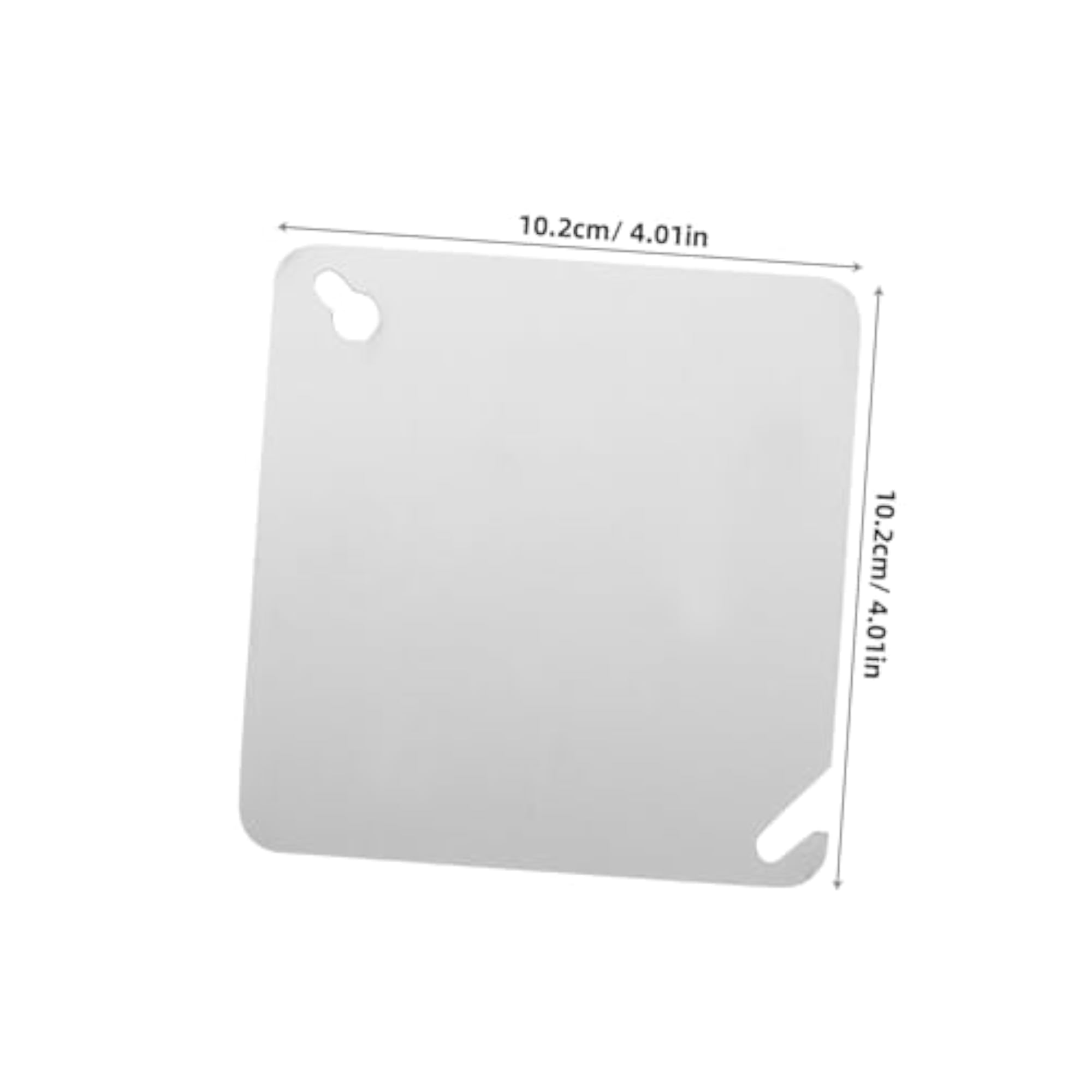 8pcs Square Metal Electrical Box Cover Plates for Junction Boxes