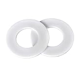 LAXALO 10 Stück PTFE-Dichtungsringe, ID 3–66 mm, AD 8–75 mm, flache PTFE-O-Ring-Dichtungen for Industrieinstallationen(20 x 30 x 3mm)