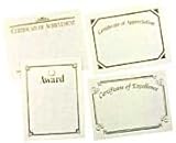 VIO08121 - Visual Organizers Gold Foil Achievement Certificate for Bubble Jet Printer, 8-1/2x11, Buff, 6/Pk 08121 / VIO08121