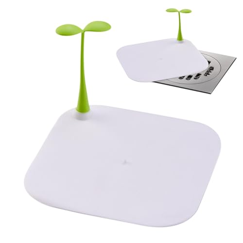 Tapón de drenaje de silicona: cubierta multifunción, receptor de pelo elástico y sello | protectora de tapón desodorizante impermeable antiolor para bañera, ducha, lavabo, cocina y lavadero
