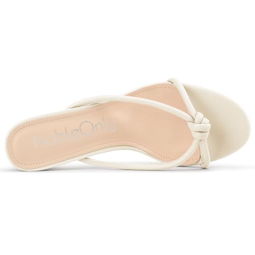 Image of NobleOnly Women's Black Kitten Heel Mule Sandals, 2.4 Inches, Open Toe, Slip On, Party, Prom, Wedding, Evening, Classic Style
