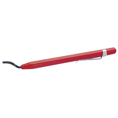 JAMECO BENCHPROTHR-300 Pocket Swivel Deburring Tool, 5.5" Length, Red