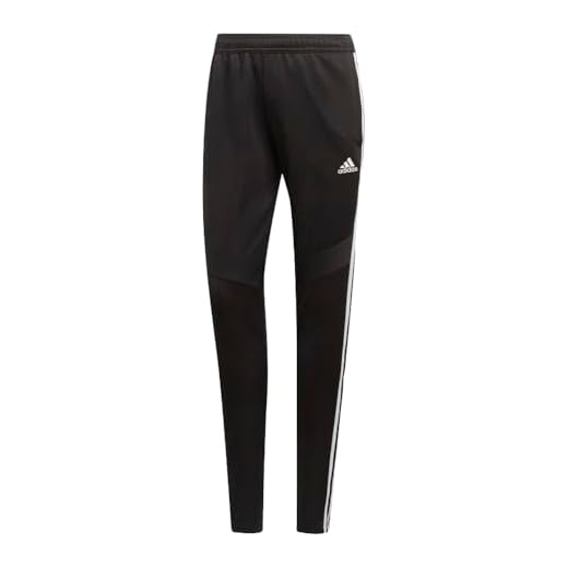 adidas Women’s Soccer Tiro 19 Training Pant, Black/White, X-Small