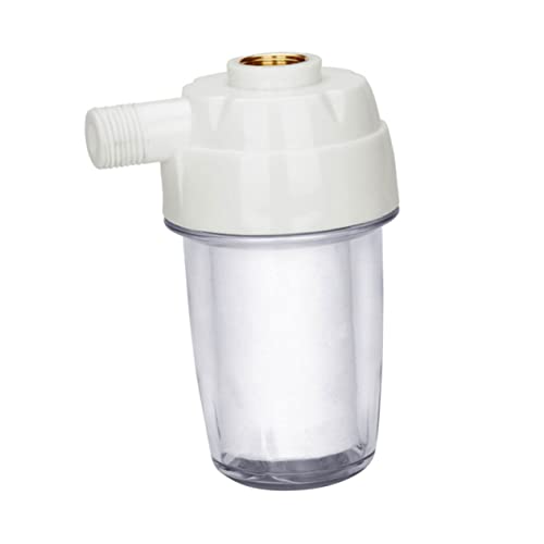 SHINEOFI Agua Ducha y Prefiltro de Sedimentos Material Transparente Compatible con Cocina y Impurezas y Cal Instalación