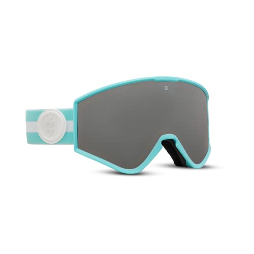 Electric - Kleveland.S, Snow Goggles, Bar Aqua Frame, Silver Chrome Lens