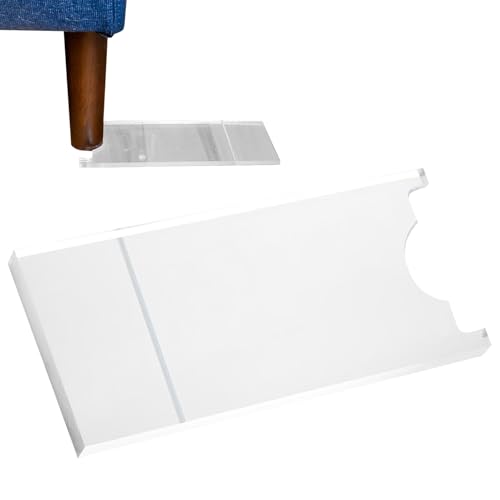 Camiseta de Cama - Bloqueador corredizo de Muebles | Almohadillas Anti -Movimiento claras, protección de Piso no dañina para prevenir los Cambios en Madera Dura, Azulejos, Superficies Interiores