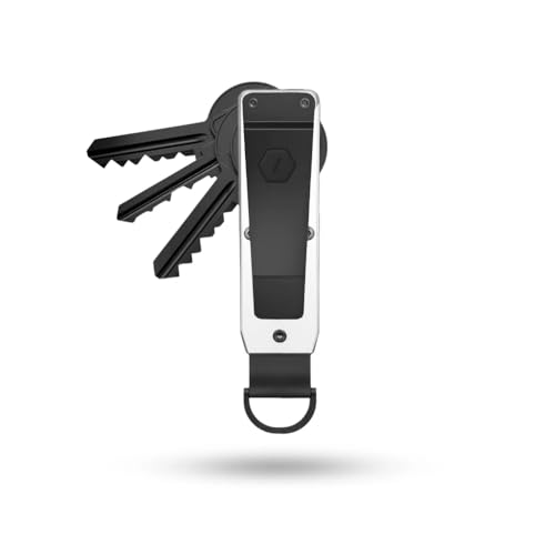 Image of OBLIK Defy Key Organiser | Metallic Key Organiser | Holds Upto 5 Keys | Minimal & Compact Keyholder with Key Ring