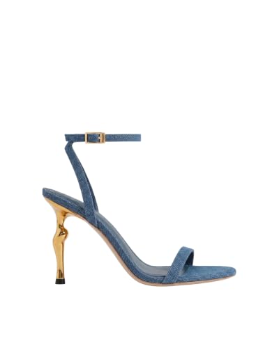 Image of JW PEI Women's Alivia Gold Metal Heel Sandals
