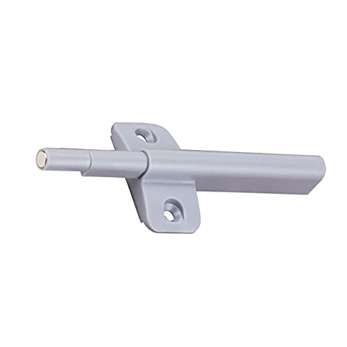 BULINO Chiusura Magnetica, Chiusura Magnetica Touch, Grigio, Chiusura Magnetica for cassetto dell'Armadio, Chiusura a Pressione, Hardware, Confezione da 10