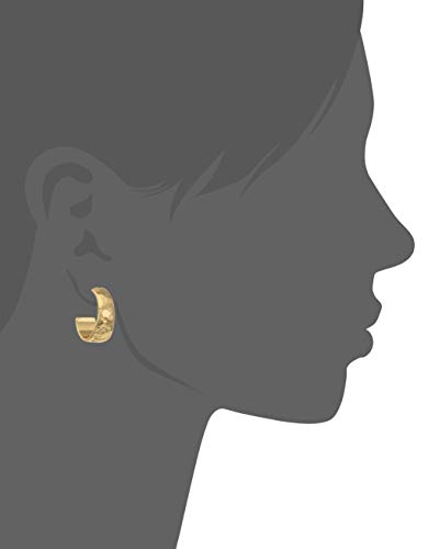 NINE-WEST-Womens-Classics-Womens-Polished-Gold-Tone-Hoop-Earrings