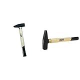 Brüder Mannesmann Schlosserhammer 500 g, M76505, Silber, Schwarz & Werkzeug...