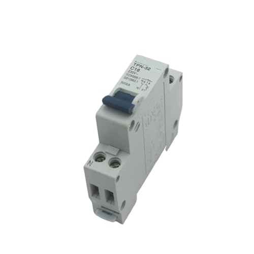 Mini disyuntor MCB DPN con corte magnético instantáneo de 16A contra sobrecargas