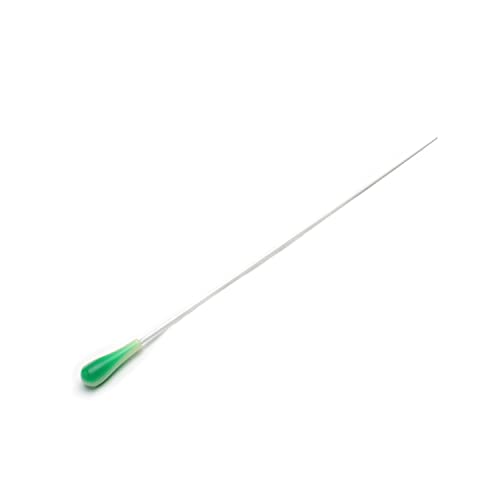 Image of Othmro 1Pcs Hollow Teachers Pointer Teaching Pointer Stick for Classroom, Metal Handheld Presenter Pointer Length 15.35 inch, Handheld Presenter Whiteboard Pointer for Teachers /Guides /Coach (Green)