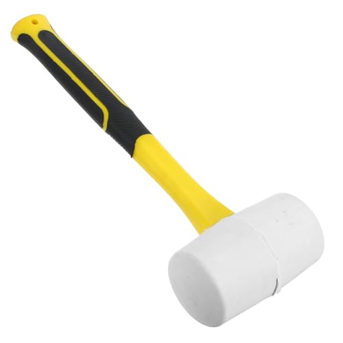 NAMOARLY martillo de goma creciente mini Martillo de instalación Herramienta de instalación de azulejos herramienta x malla plastico pequeño de goma para trabajar la madera caucho