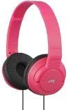 JVC HAS180R The Amazing On-Ear Headphones, Red