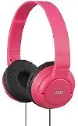 JVC HAS180R The Amazing Fones de ouvido supra-auriculares, vermelho
