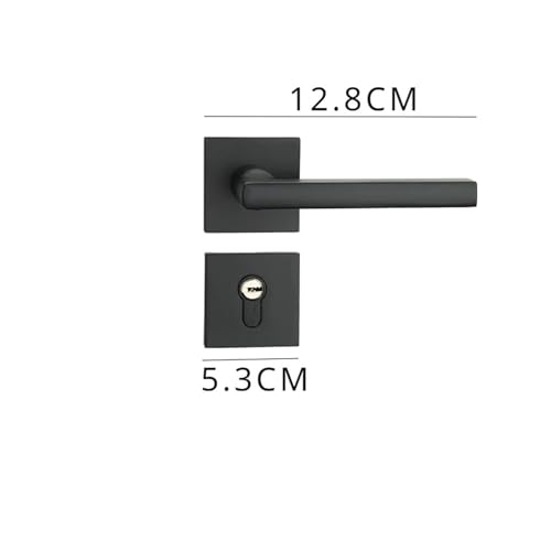 Cerradura de puerta de dormitorio para reformas de hogar y puertas de 35 a 50 mm 3