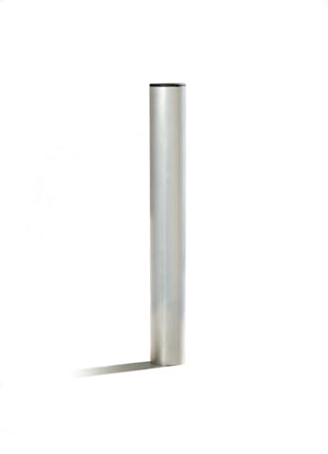 Schneck Bodenhülse für Sonnensegelmast Ø 60mm 75cm Länge inkl. Abdeckkappe Pfosten, Mast, Sonnensegel, Fahnenmast, Beschattung