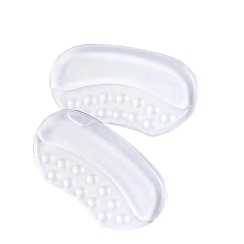 Autocollants de talons en silicone souple anti-frottement | Lot de 12 coussinets