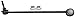 ACDelco 45G20762 Professional Front Passenger Side Suspension Stabilizer Bar Link Kit with Hardware