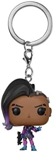 Funko Pop Keychain: Overwatch - Sombra Collectible Figure, Multicolor image 3