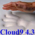 4.3 Cloud9 Twin XL 4 Inch 100% Visco Elastic Memory Foam Mattress Topper