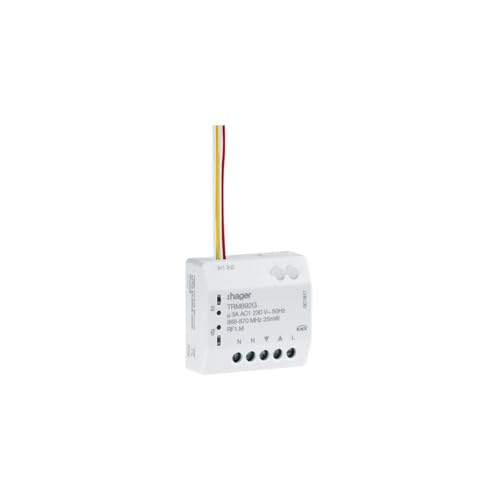 Hager TRM692G prise de courant module volet roulant encastré 3A