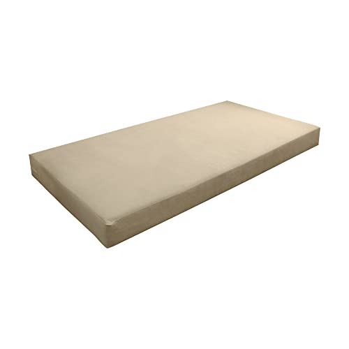 Cover ONLY Twin-XL Knife Edge Velvet Indoor Daybed Mattress Sheet 80