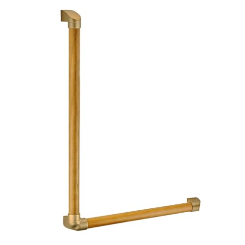 楽々健 屋内用木製手すり 「ラクレール L型」 (450x600mm)