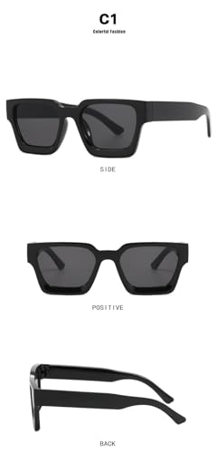 Square Small Frame Men Sunglasses Outdoor Vacation Women Beach Sun Glasses3