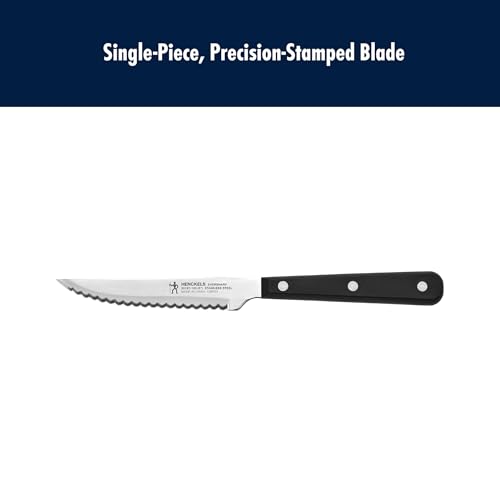 HENCKELS Razor-Sharp Steak Knife Set of 8, German Engineered Informed by 100+ Years of Mastery