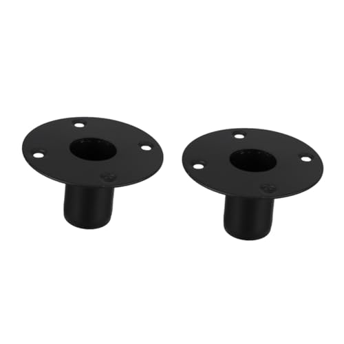 TOYANDONA Lautsprecherständer 2 STK Lautsprecher Eisen Unten Eiserne Lautsprecherbasis Dj-Lautsprecher Stativ Soundbar Masthalterung Für Lautsprecherboxen Lautsprecherhalter Aus Metall Cd Zubehör