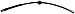 Dorman H621181 Brake Hydraulic Hose Compatible with Select Mercedes-Benz Models
