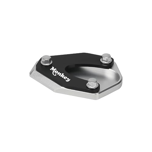 Support béquille moto pour Monkey 125, plaque d'extension latérale stable