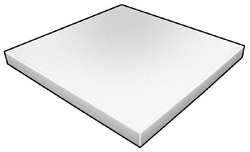 Foam Sheet, Crosslink, Poly, 1x12x12