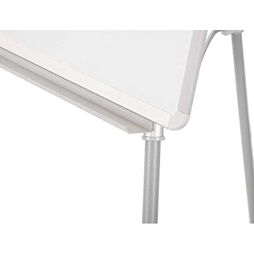 Q-Connect Pizarra Blanca Con Trípode 70X100 Cm Para Convenciones Superficie Laminada Escritura Directa