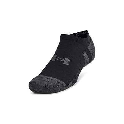 Under Armour 1386243-3-LG Unisex UA Perf Tech 6pk NS Black LG